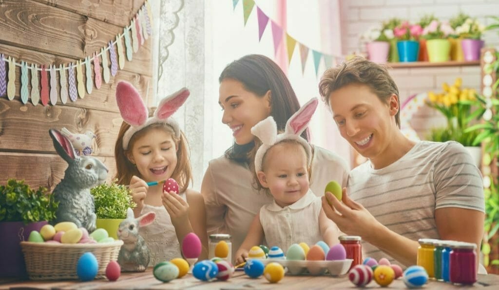 Ideas faciles para pintar huevos de Pascua